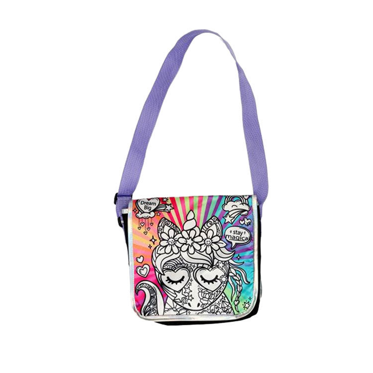 Trykt Crossbody Paint Bag